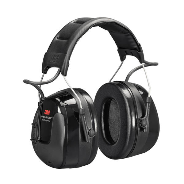 3M Peltor WorkTunes Pro FM Radio casque antibruit à arceau - noir S3M00087 - 1