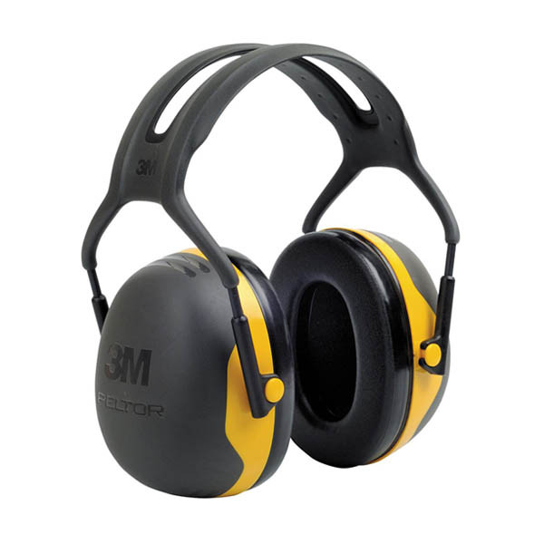 3M Peltor X2A casque antibruit à arceau - noir et jaune S3M00070 - 1