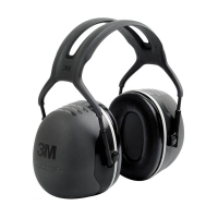 3M Peltor X5A casque antibruit à arceau - noir et gris S3M00075