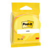 3M Post-it Die-Cut cube de notes bulle 70 x 70 mm - jaune/ultra jaune/blanc