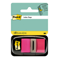 3M Post-it Index classiques 25,4 x 43,2 mm (50 onglets) - rose 680-21 201487