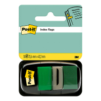 3M Post-it Index classiques 25,4 x 43,2 mm (50 onglets) - vert 680GRE 201485