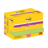 3M Post-it Super Sticky notes Carnival 47,6 x 47,6 mm (12 pièces)
