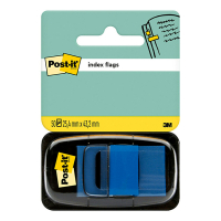 3M Post-it index classiques 25,4 x 43,2 mm (50 onglets) - bleu 680BLU 201494
