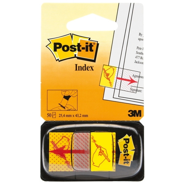 Marque pages 11,9x43,1mm 3M Post-it