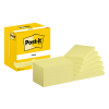 3M Post-it notes 76 x 127 mm (12 pièces) - jaune