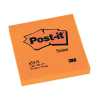 3M Post-it notes 76 x 76 mm - orange fluo