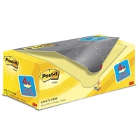 3M Post-it notes 76 x 76 mm (pack de 20) - jaune 654Y20 201459