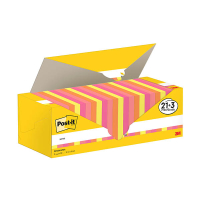 3M Post-it notes assorties 76 x 76 mm (24 pièces) - fluo 425626