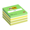 3M Post-it notes cube 76 x 76 mm - vert pastel
