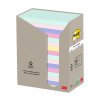 3M Post-it notes recyclées 76 x 127 mm (16 pièces) - assortiment pastel