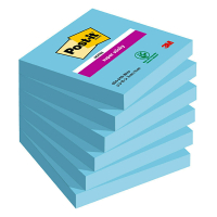 3M Post-it notes super collantes 76 x 76 mm - bleu électrique 654SSEB 201042