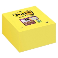 3M Post-it notes super collantes 76 x 76 mm (350 feuilles) - jaune jonquille 2028S 201376