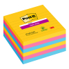 3M Post-it notes super collantes Carnival 101 x 101 mm (pack de 6)