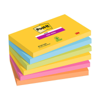 3M Post-it notes super collantes Rio 76 x 127 mm (pack de 6) 201054 3M Post-it notes super collantes Rio 76 x 127 mm (pack de 6) 201054