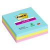 3M Post-it notes super collantes lignées Cosmic 101 x 101 mm (pack de 3)