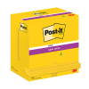 3M Post-it super sticky notes 76 x 127 mm (12 pièces) - jaune fluo