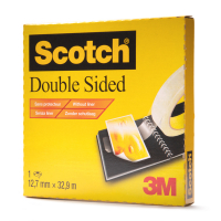 3M Scotch 665 ruban adhésif double face 12 mm x 33 m 6651233 201432