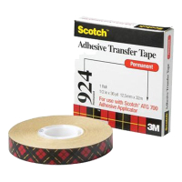 3M Scotch 924 ruban à transfert d'adhésif double face  12 mm x 33 m (12 pièces) 7000042428 214591