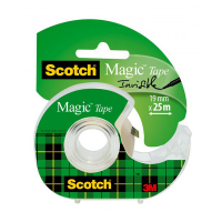 3M Scotch Magic ruban adhésif 19 mm x 25 m + distributeur 3M65792 201480