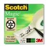 3M Scotch Magic ruban adhésif 19 mm x 33 m