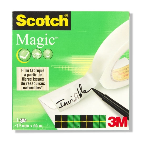 3M Scotch Magic ruban adhésif 19 mm x 66 m 8101966 201258 - 1