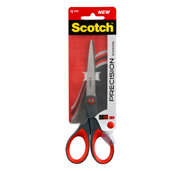 3M Scotch ciseaux poignée en plastique 180 mm SCPR18 201249 - 1