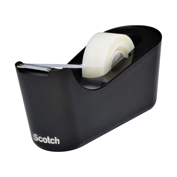 3M Scotch dévidoir de ruban adhésif C18 - noir 7100180453 214588 - 1