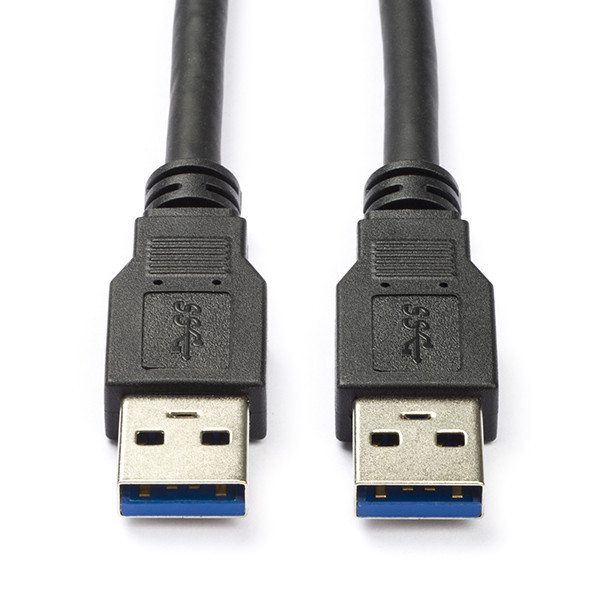 ACT câble USB-A vers USB-A 3.0 100% cuivre (1 mètre) - noir K070601027 - 1