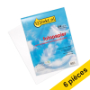 Aanbieding: 6x 123inkt fotopapier waterbestendige sticker A4 semi-transparant (10 sticker)