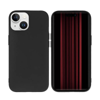 Accezz Color Backcover Apple iPhone 15 - noir 137725