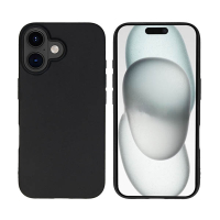 Accezz Color Backcover Apple iPhone 16 - noir