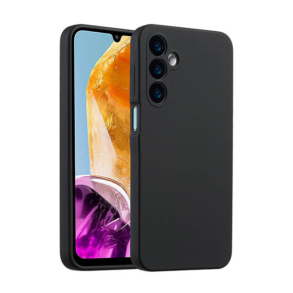 Accezz Liquid Silicone Backcover Samsung Galaxy A16 - noir 137750 - 1