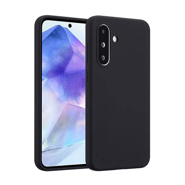 Accezz Liquid Silicone Backcover Samsung Galaxy A36 / A56 - noir 137762 - 1