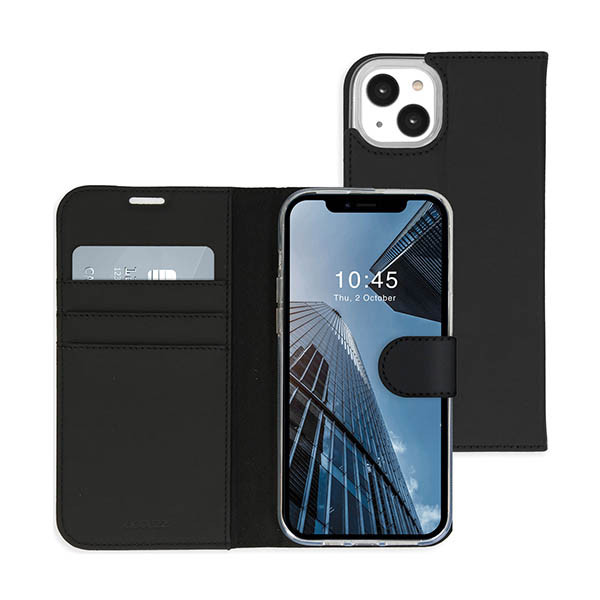 Accezz Wallet Softcase Bookcase Apple iPhone 14 - noir 137717 - 1