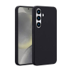 Accezz coque arrière en silicone liquide avec MagSafe pour Samsung Galaxy S25 - noir 137783 - 1