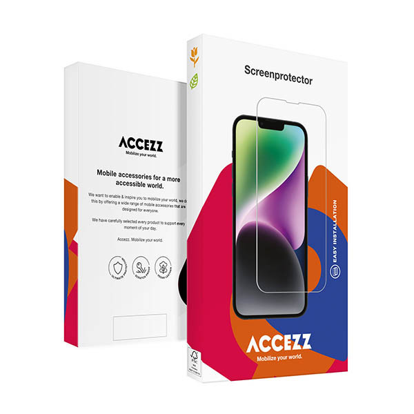 Accezz protection d'écran en verre trempé Apple iPhone 15 / 15 Pro / 16 137728 - 2