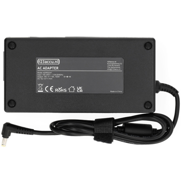 Acer adaptateur (19V, 7,9A, 150W, marque 123accu) ADR00247 - 2