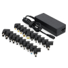 Adaptateur universel 90 W avec 20 connecteurs (20 V, 4,5 A, 90 W, marque 123accu) ADR00239 - 1