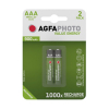 Agfaphoto Micro AAA pile rechargeable 2 pièces