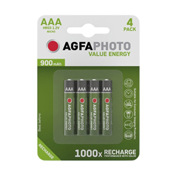 Agfaphoto Micro AAA pile rechargeable 4 pièces AgfaPhoto