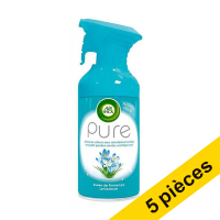 Offre: 5x Air Wick Pure aérosol rosée de printemps (250 ml)