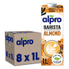 Alpro Barista Amande lait moussant végétal 1l (8 pièces)