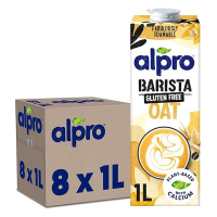 Alpro Barista Gluten Free Oat lait moussant végétal 1l (8 pièces)