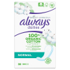 Always Dailies Cotton Protection protège-slips normal (38 pièces) SAL01032 - 1