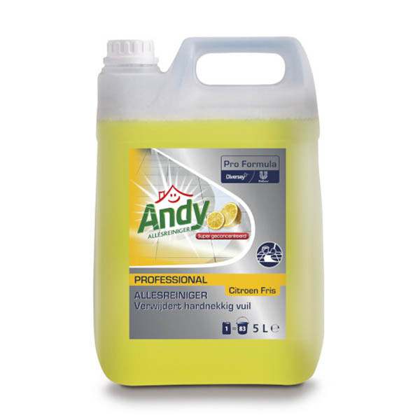 Andy Pro Formula Vertrouwd Citroen Fris nettoyant multi-usages (5 litres) SAN00487 - 1