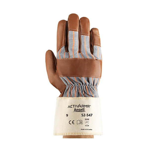 Ansell ActivArmr 52-547 gant de travail nitrile taille 10/XL (12 paires) - marron 19052710 SSA07102 - 1