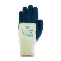 Ansell ActivArmr Hycron 27-600 gant de travail nitrile taille 9/L (12 paires) - bleu/blanc 19027009 SSA07065
