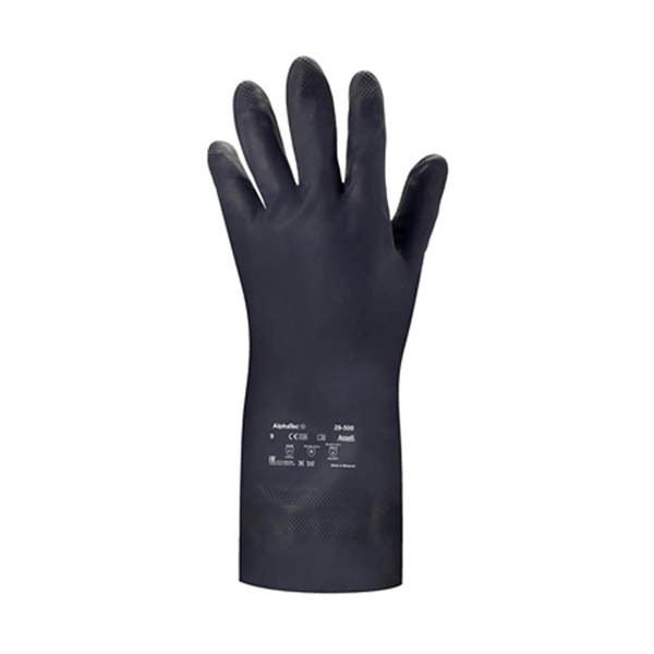 Ansell AlphaTec 29-500 gant de travail en latex résistant au froid taille 9/L (12 paires) - noir 19029009 SSA07073 - 1