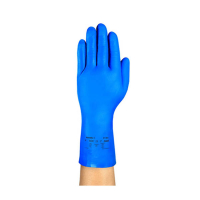 Ansell AlphaTec 37-501 gant de travail nitrile taille 9/L (12 paires) - bleu 19035109 SSA07076